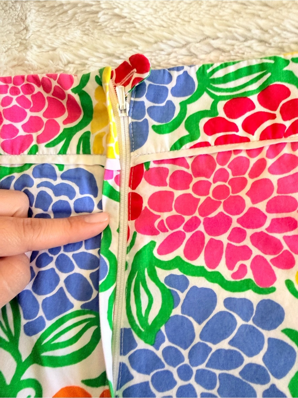 Lilly Pulitzer Floral  Mini Skort “Minnie Zinny” - Picture 8 of 8